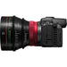 Canon CN-R 85mm T1.3 L F cinema prime lens with RF mount for full-frame cinematic production