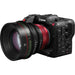 Canon CN-R 85mm T1.3 L F cinema prime lens with RF mount for full-frame cinematic production