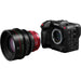 Canon CN-R 85mm T1.3 L F cinema prime lens with RF mount for full-frame cinematic production