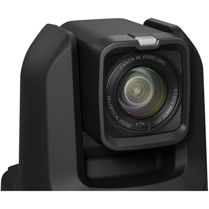 Canon CR-N100 4K PTZ Camera with 20x Optical Zoom, designed for high-quality live streaming and professional video production.