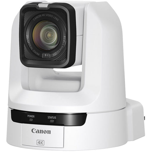 Canon CR-N100W 4K PTZ Camera with 20x Optical Zoom, designed for high-quality live streaming and professional video production.