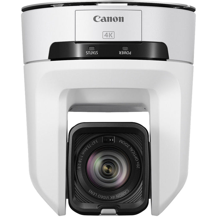 Canon CR-N100W 4K PTZ Camera with 20x Optical Zoom, designed for high-quality live streaming and professional video production.