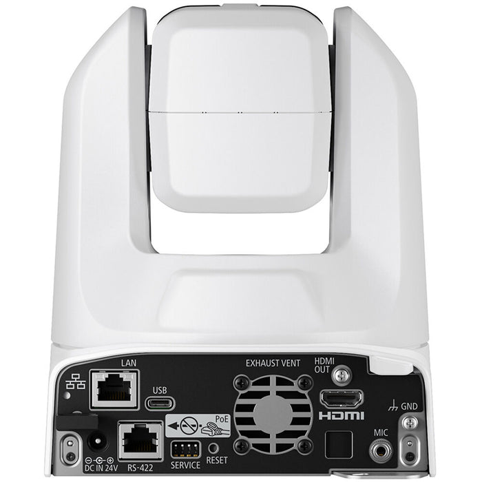 Canon CR-N100W 4K PTZ Camera with 20x Optical Zoom, designed for high-quality live streaming and professional video production.