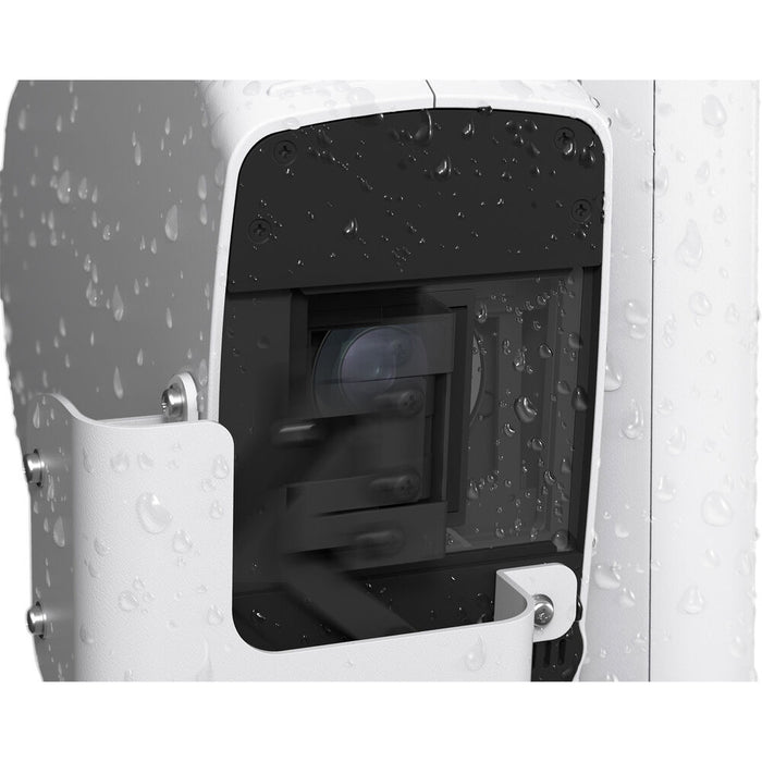 Canon CR-X300W 4K outdoor PTZ camera with 20x optical zoom, ideal for broadcast, live events, and security applications in all weather conditions.