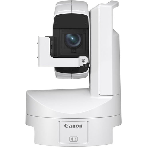 Canon CR-X300W 4K outdoor PTZ camera with 20x optical zoom, ideal for broadcast, live events, and security applications in all weather conditions.