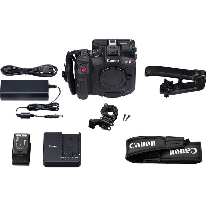 Canon EOS C80 6K Full-Frame Cinema Camera with RF Mount and Dual Pixel CMOS AF II