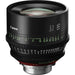 Canon Sumire Prime 135mm T2.2 cinema lens with PL mount and feet scale for full-frame cinematic production