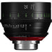 Canon Sumire Prime 35mm T1.5 cinema lens with PL mount and feet scale for full-frame cinematic production