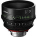 Canon Sumire Prime 50mm T1.3 cinema lens with PL mount and feet scale for full-frame cinematic production
