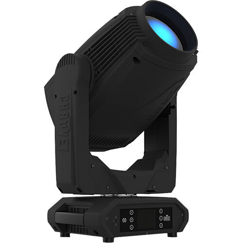 CHAUVET Professional Maverick Force X Spot 520W moving head spot fixture with gobos, prisms, and CMY color mixing