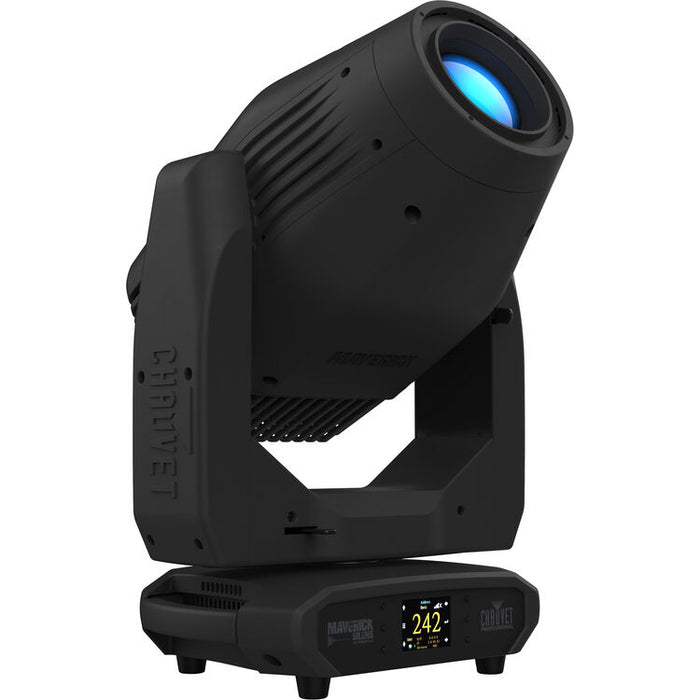 CHAUVET Professional Maverick Silens 1X Profile moving head fixture with framing shutters, precision optics, and ultra-quiet operation