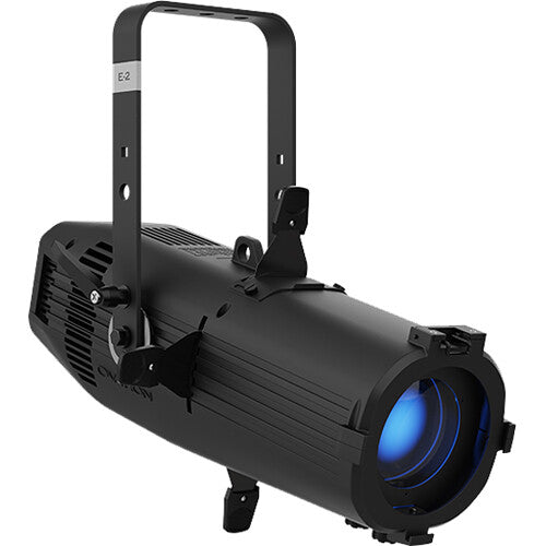 CHAUVET Professional Ovation E-2 FC RGBA-Lime LED ellipsoidal spotlight for theatrical, broadcast, studio, and live event lighting.
