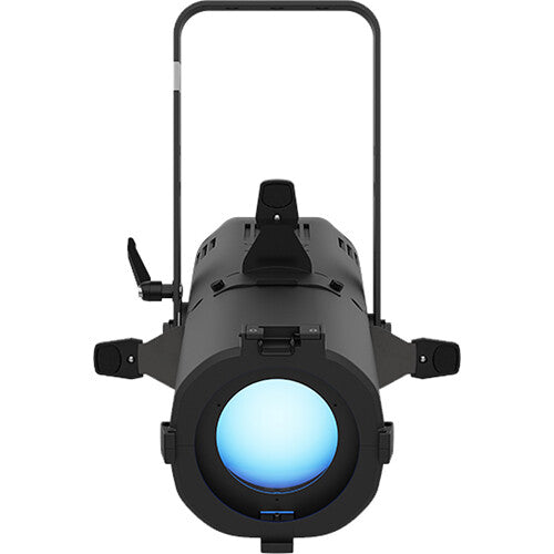 CHAUVET Professional Ovation E-2 FC RGBA-Lime LED ellipsoidal spotlight for theatrical, broadcast, studio, and live event lighting.