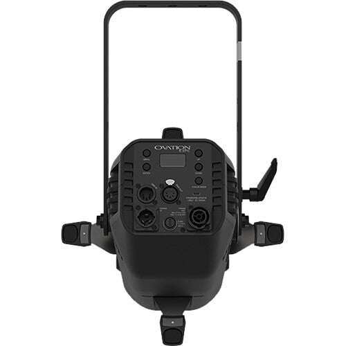 CHAUVET Professional Ovation E-2 FC RGBA-Lime LED ellipsoidal spotlight for theatrical, broadcast, studio, and live event lighting.
