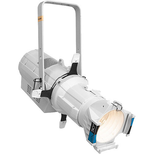 CHAUVET Professional Ovation E-260WW-2 warm white LED ellipsoidal engine with 3149K output for theatre, worship, broadcast, and live event lighting.