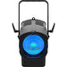 RGBAL LED Fresnel-style fixture with motorized zoom for theatrical, broadcast, worship, studio, and live event lighting applications.