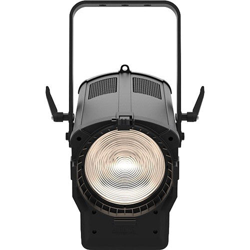 Variable white LED Fresnel-style fixture with motorized zoom for theatrical, broadcast, worship, studio, and live production lighting.
