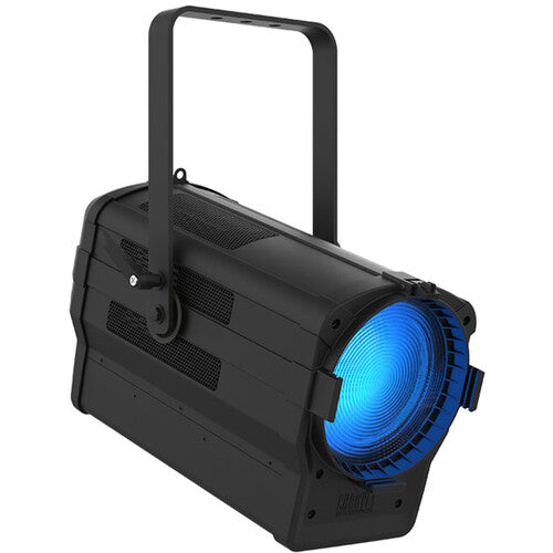 High-output RGBAL LED Fresnel-style fixture with motorized zoom for theatrical, broadcast, studio, worship, and live production lighting.