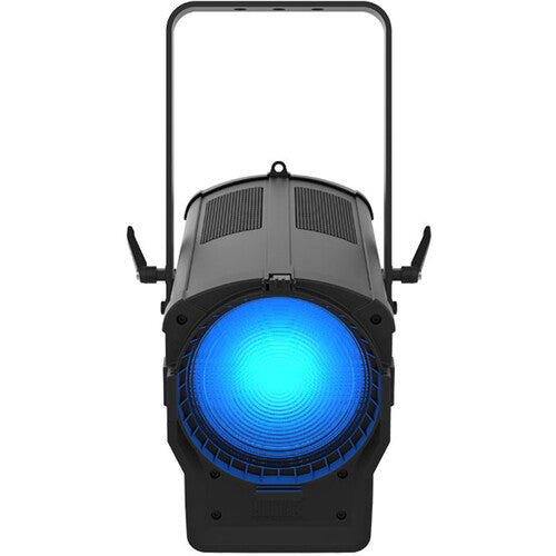 High-output RGBAL LED Fresnel-style fixture with motorized zoom for theatrical, broadcast, studio, worship, and live production lighting.