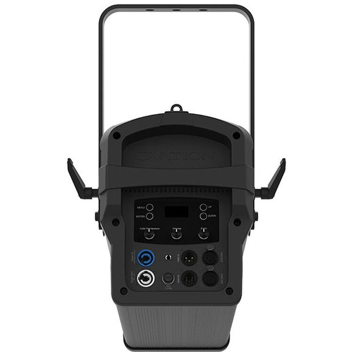 High-output RGBAL LED Fresnel-style fixture with motorized zoom for theatrical, broadcast, studio, worship, and live production lighting.