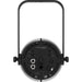 Warm white LED house light in black finish for theaters, churches, auditoriums, and performance venues with smooth professional dimming.