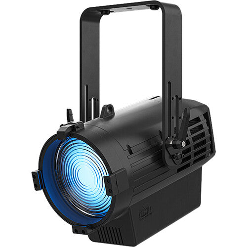 Full-spectrum LED Fresnel fixture with advanced color mixing, tunable whites, and professional theatrical and broadcast lighting performance.