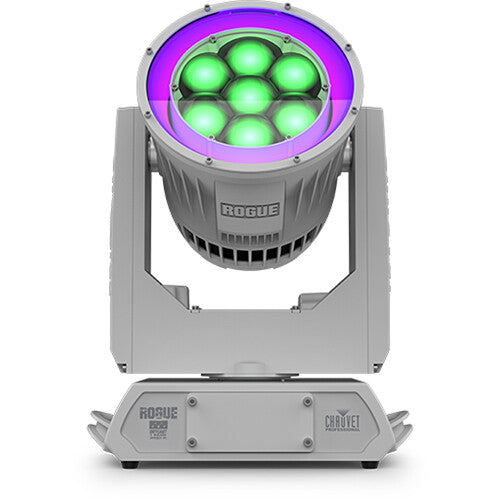 CHAUVET Professional Rogue Outcast 1 BeamWash M RGB LED moving head fixture with LED ring effects and outdoor-rated design