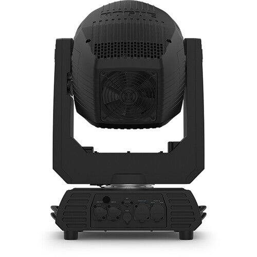 CHAUVET Professional Rogue Outcast 3 Spot-2 LED moving head fixture with gobos, framing shutters, and outdoor-ready construction