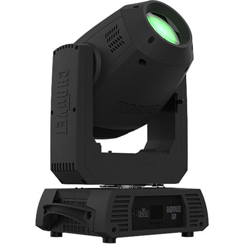 CHAUVET Professional Rogue R1E Spot moving head fixture with rotating gobos, prism effects, and high-output LED engine