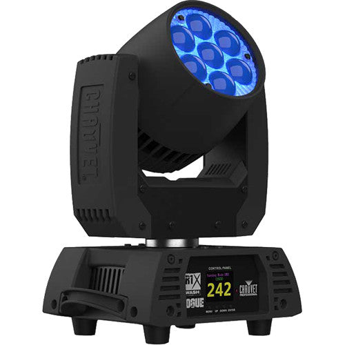 CHAUVET Professional Rogue R1X Wash RGBW LED moving head wash light with motorized zoom and vibrant color mixing