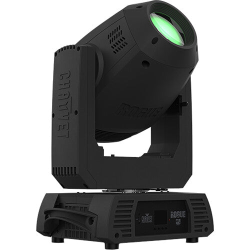 CHAUVET Professional Rogue R2E Spot high-powered moving head fixture with rotating gobos, prisms, and precision optics