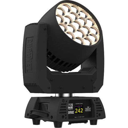 CHAUVET Professional Rogue R2X Wash VW variable white moving head fixture with motorized zoom and tunable white output