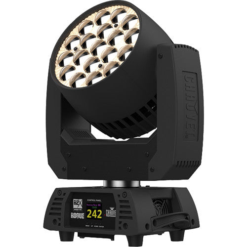 CHAUVET Professional Rogue R2X Wash VW variable white moving head fixture with motorized zoom and tunable white output