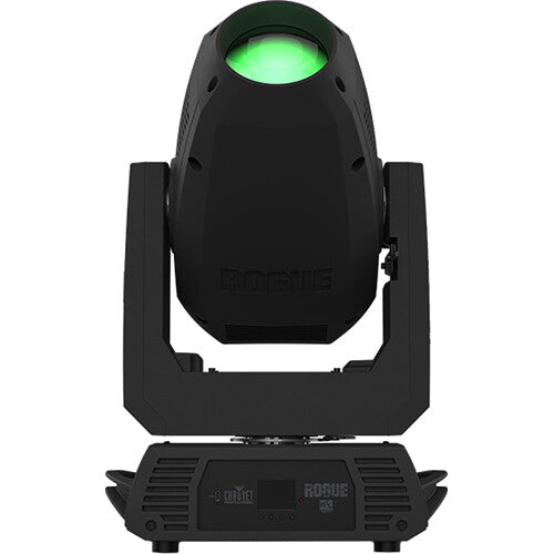 CHAUVET Professional Rogue R3E Spot high-powered moving head fixture with rotating gobos, prisms, animation effects, and motorized zoom