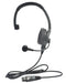 Clear-Com CC-110 single-ear lightweight intercom headset with 4-pin XLR connector