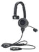 Clear-Com CC-110 single-ear lightweight intercom headset with 4-pin XLR connector