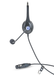 Clear-Com CC-28 single-sided professional intercom headset with 4-pin XLR connector