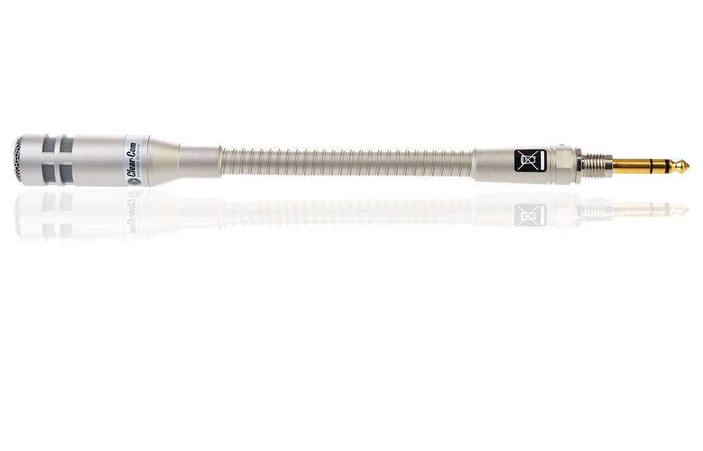 Clear-Com GM-9 9-inch plug-in gooseneck microphone for Clear-Com intercom beltpacks and stations