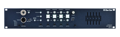 Clear-Com MS-704 4-channel headset and speaker intercom main station
