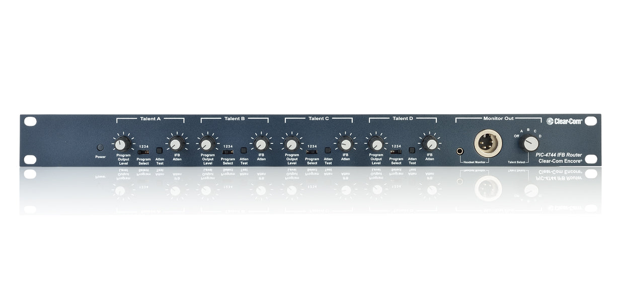 Clear-Com PIC-4744 IFB Router for broadcast intercom systems