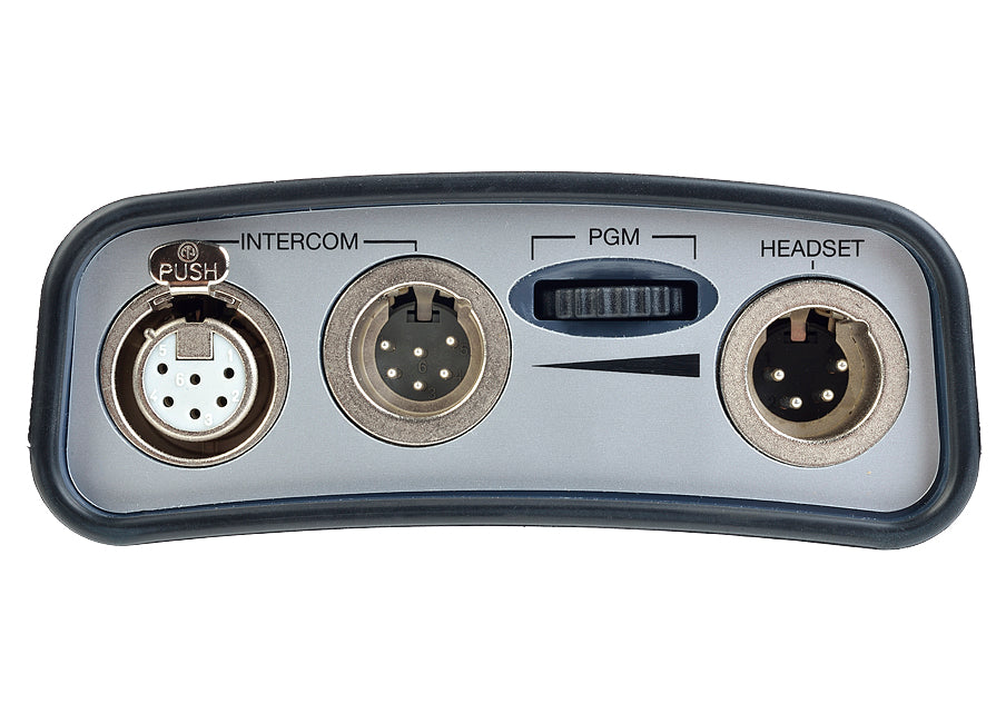 Clear-Com RS-702 2-channel dual listen wired intercom beltpack