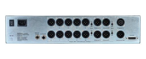 Clear-Com SB-704 4-channel intercom switchboard main station for professional communications
