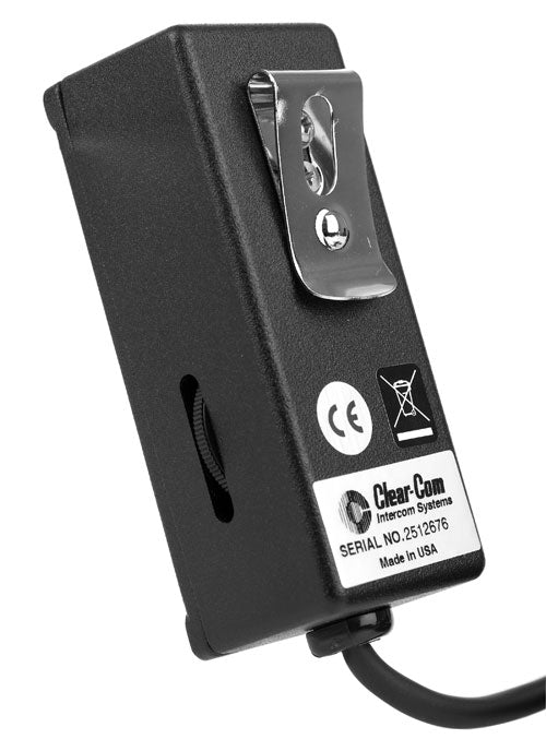 Clear-Com TR-50 monaural IFB talent receiver for broadcast communication