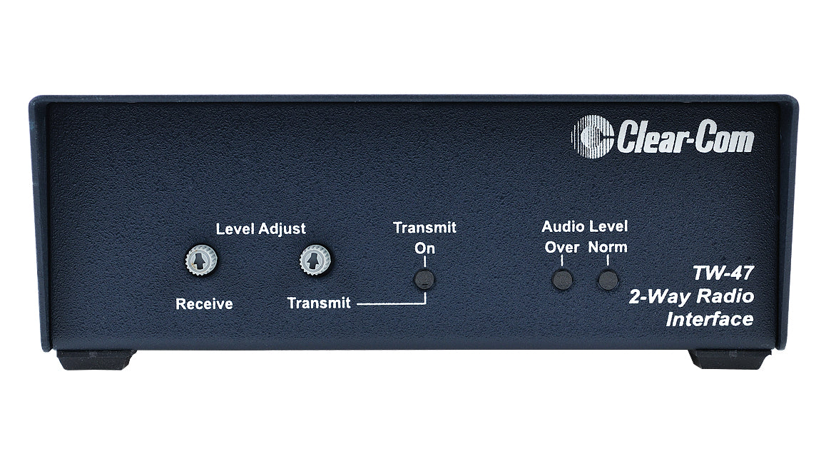 Clear-Com TW-47 2-way radio interface for Clear-Com and RTS intercom systems