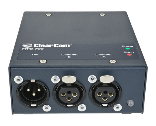 Clear-Com TWC-703 partyline to two-wire converter for broadcast intercom systems