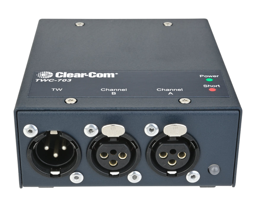 Clear-Com TWC-703 partyline to two-wire converter for broadcast intercom systems