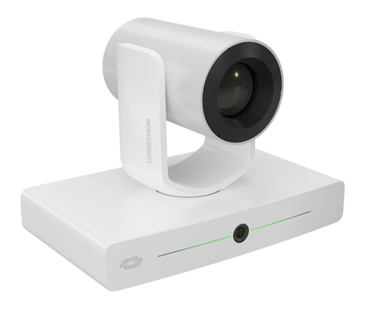 Crestron 1 Beyond i20 Intelligent PTZ Camera in bright white finish with 20x optical zoom
