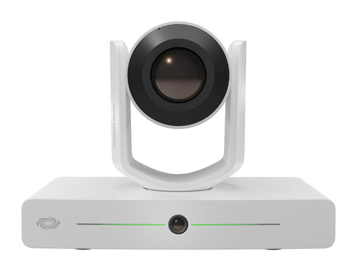 Crestron 1 Beyond i20 Intelligent PTZ Camera in bright white finish with 20x optical zoom