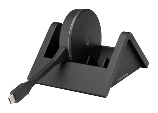 Crestron AM-TX3-100-CRADLE holding four AM-TX3-100 AirMedia Connect Adaptors
