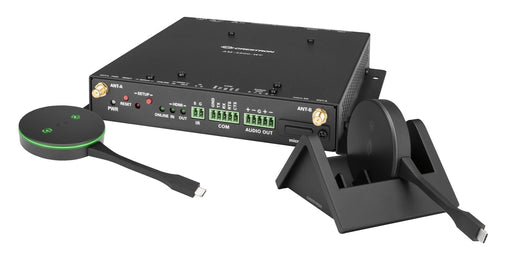 Crestron AM3-212 KIT AirMedia Series 3 Kit with AM-3200-WF Receiver, two AM-TX3-100 Adaptors, and Cradle